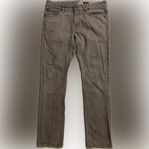 Volcom Vorta jeans, color gray, size 32